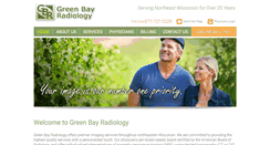 Desktop Screenshot of greenbayradiology.com