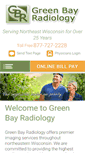 Mobile Screenshot of greenbayradiology.com